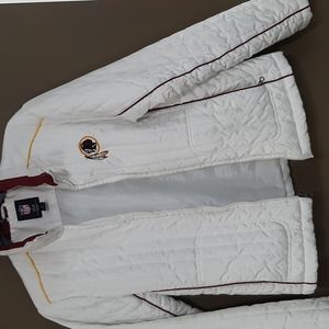 Lightweight puffy lined Redskins jacket